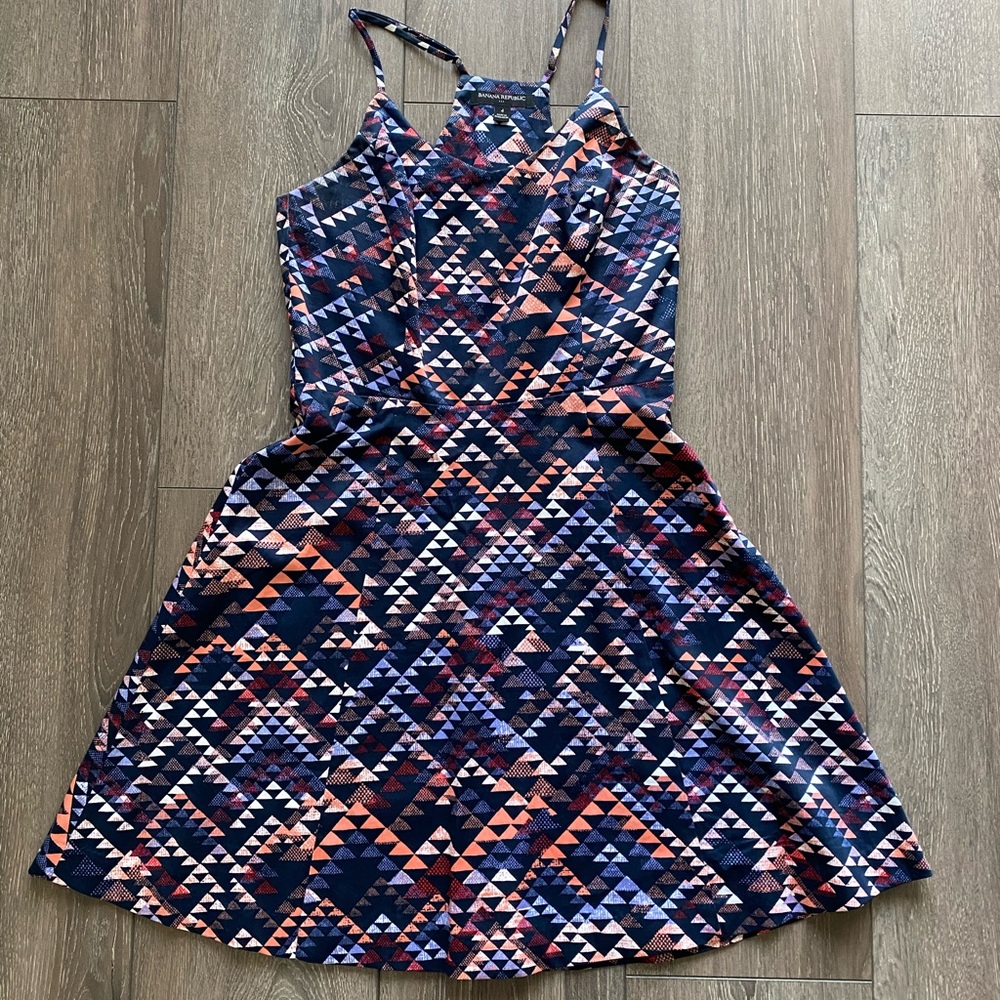 Banana Republic Dress - Geoshape pattern